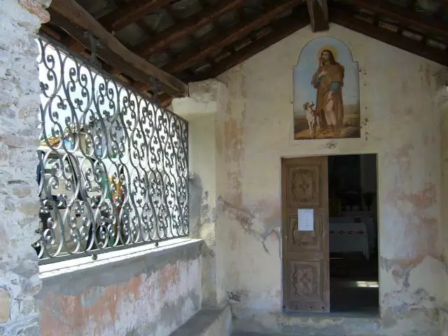 Portico della cappella di San Rocco