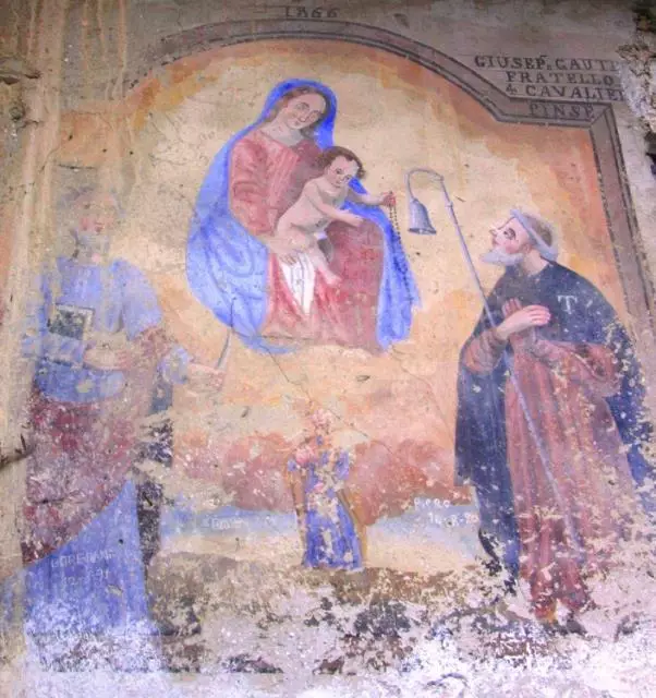 San Domenico. Gauteri 1866. Carpenetti (su arco d