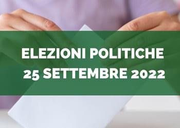 Elezioni politiche - 25 settembre 2022
