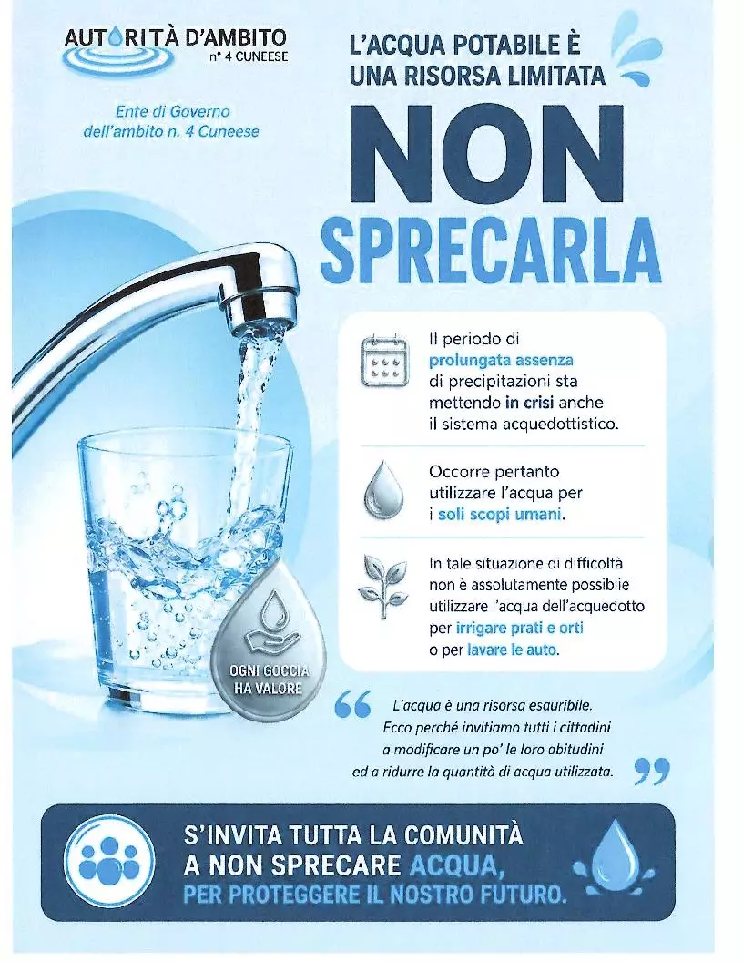 Uso razionale della risorsa idrica 